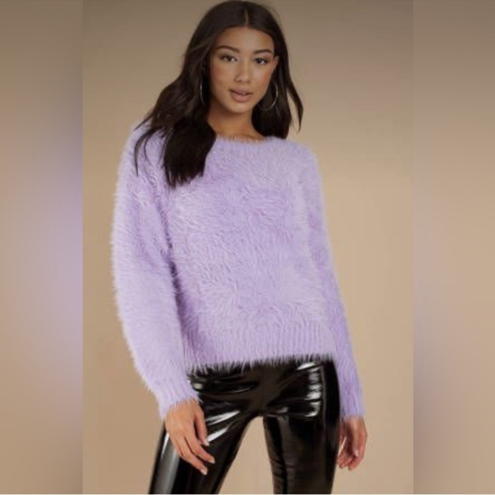 EUC - Anthropologie Simone Sweater - Lavender - Size S